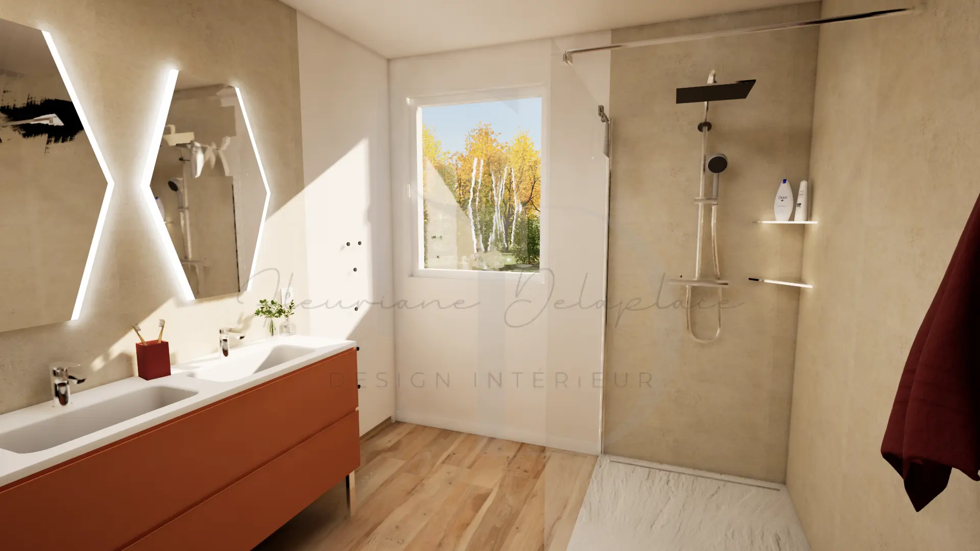 Projet salle de bains après