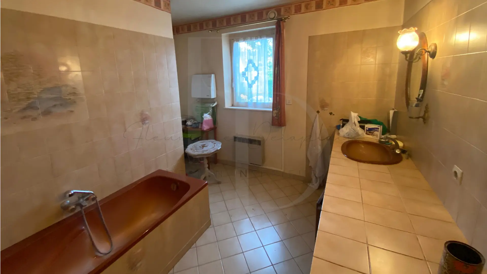 Projet salle de bains avant