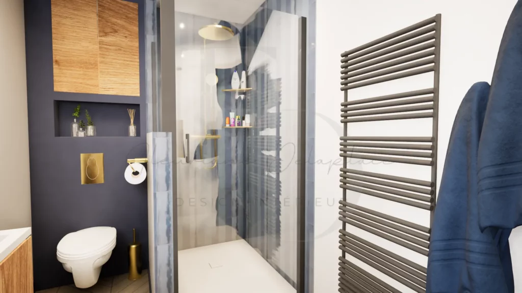 Extension salle de bains après